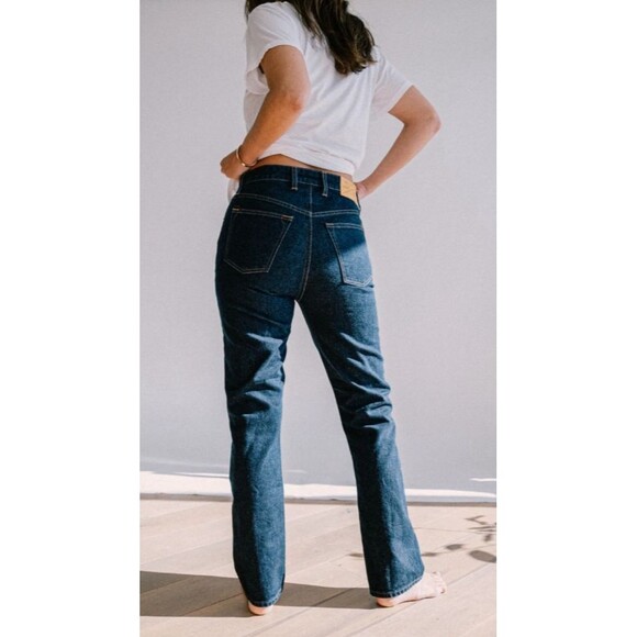 WIES MADE Jeans Sidney Fit 32x32 Button Fly Selvedge Denim Made in USA High Rise - Picture 8 of 12